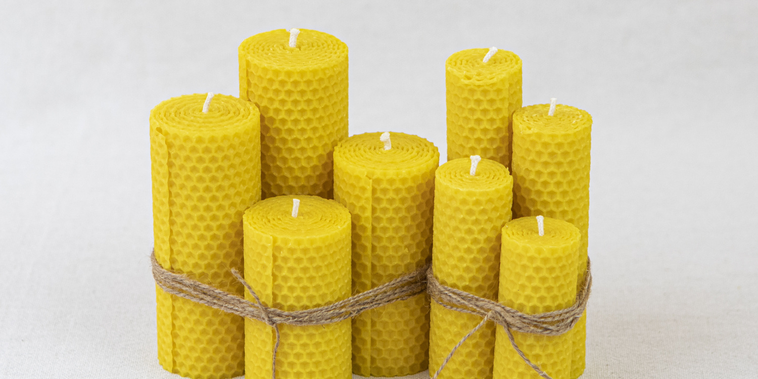 Sviečky zo 100% včelieho vosku