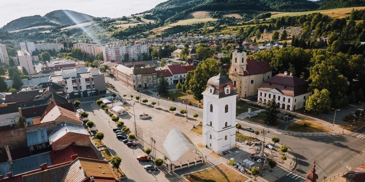 Sprevádzanie mestom Brezno