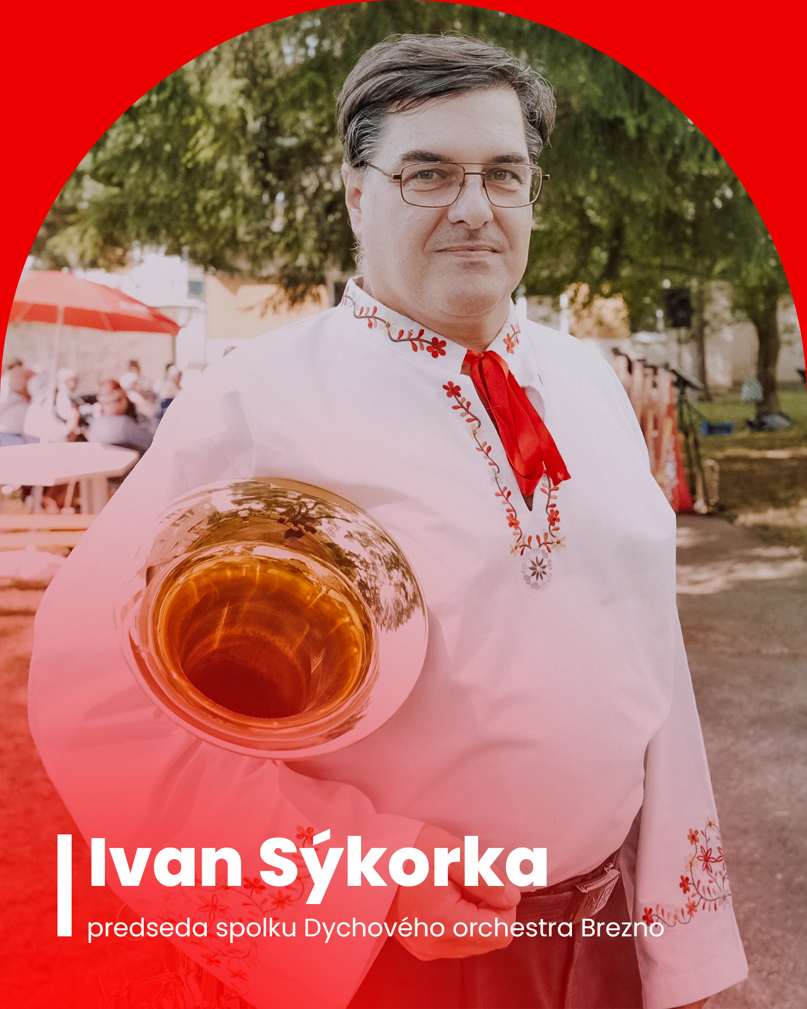 Predseda spolku Dychového orchestra Brezno