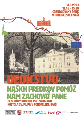 Benefičný koncert - Dedičstvo našich predkov pomôž nám zachovať pane 