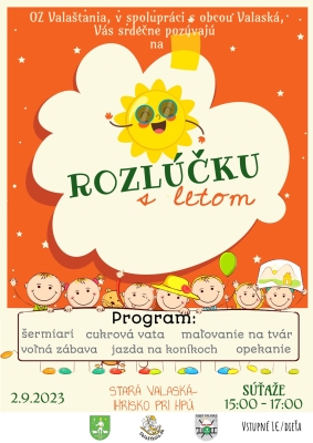 Rozlúčka s letom vo Valaskej