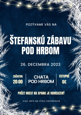 Štefanská zábava pod Hrbom